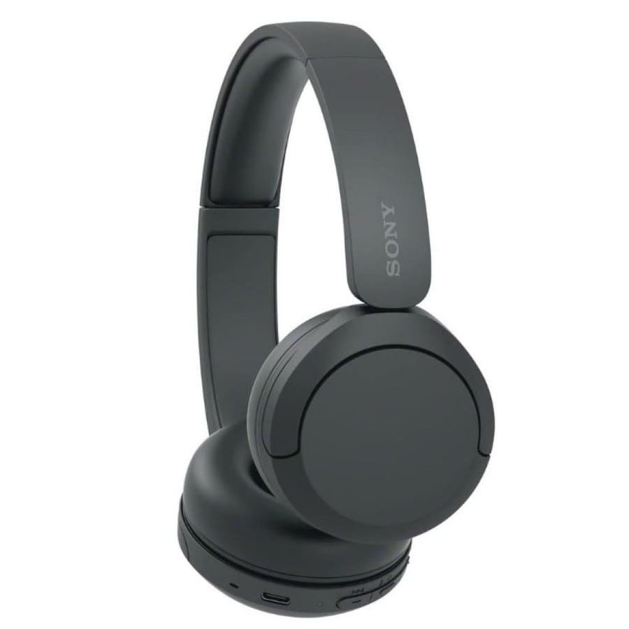 سوني | سماعة راس بلوتوث لاسلكية احترافية | 50 ساعة تشغيل مريحة SONY | Wireless Bluetooth Headphones Mic | WH-CH520
