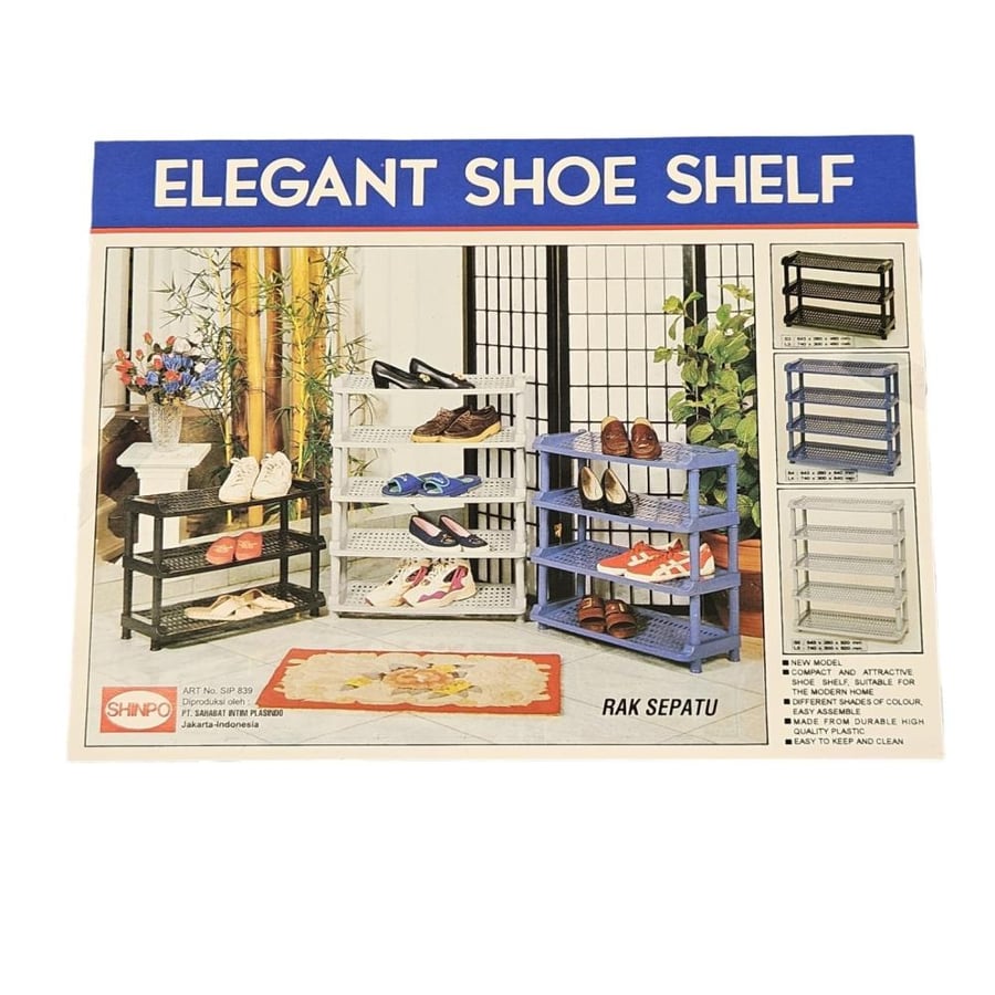 Al Murjan | Shoes Storage Shelves Stand | 5 Racks