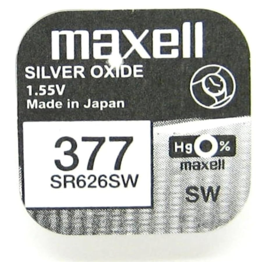 ماكسيل  بطارية دائرية يابانية 377 SR626SW AG4