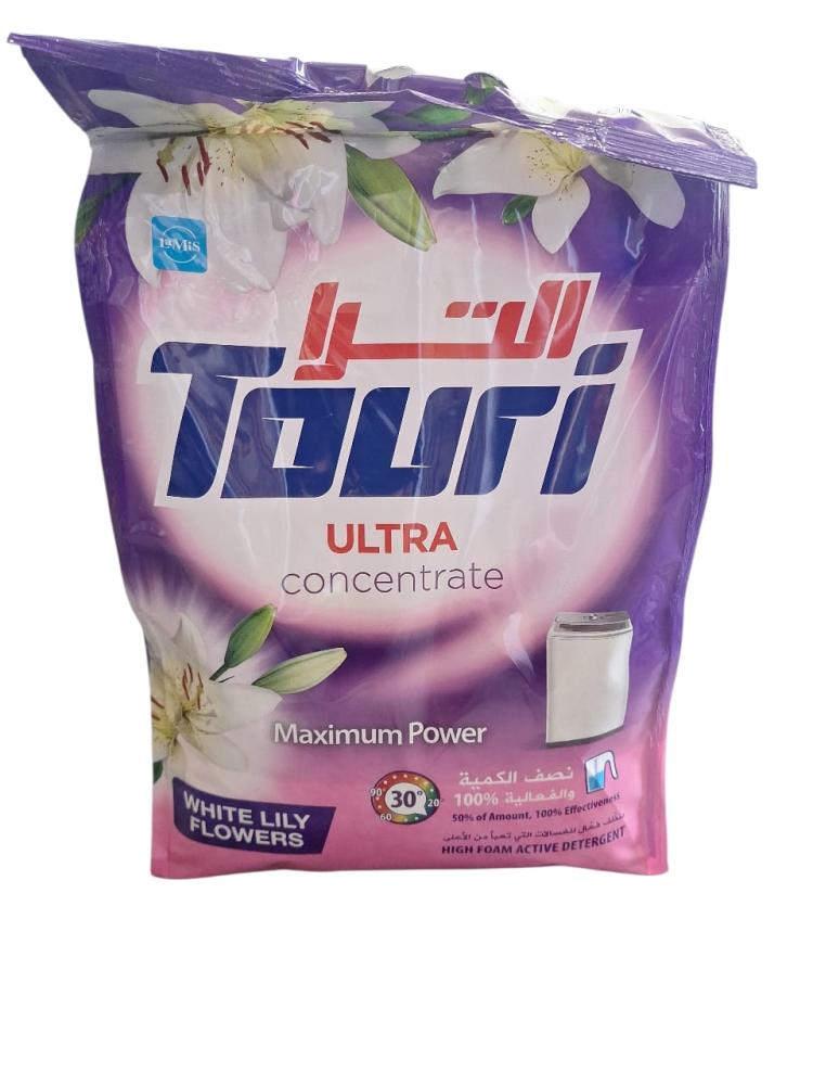 توري | الترا | مسحوق غسيل ملابس | مضاعف التركيز | اوتوماتيك | الزنبق الابيض | كرتون | 6 × 2 كجم