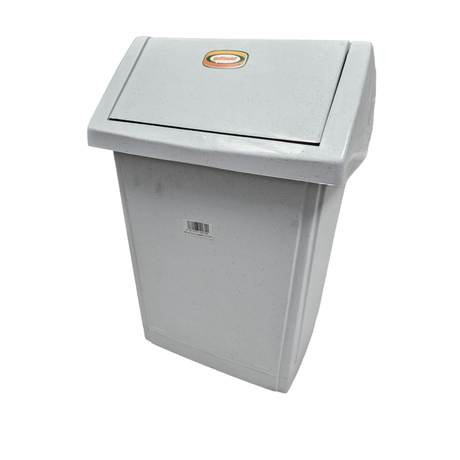 جلف ميد | درام نفايات | مع غطاء بوش مروحة | وسط | ابيض Gulfmaid | Dustbin | With Push Fan Cover | (M) | White