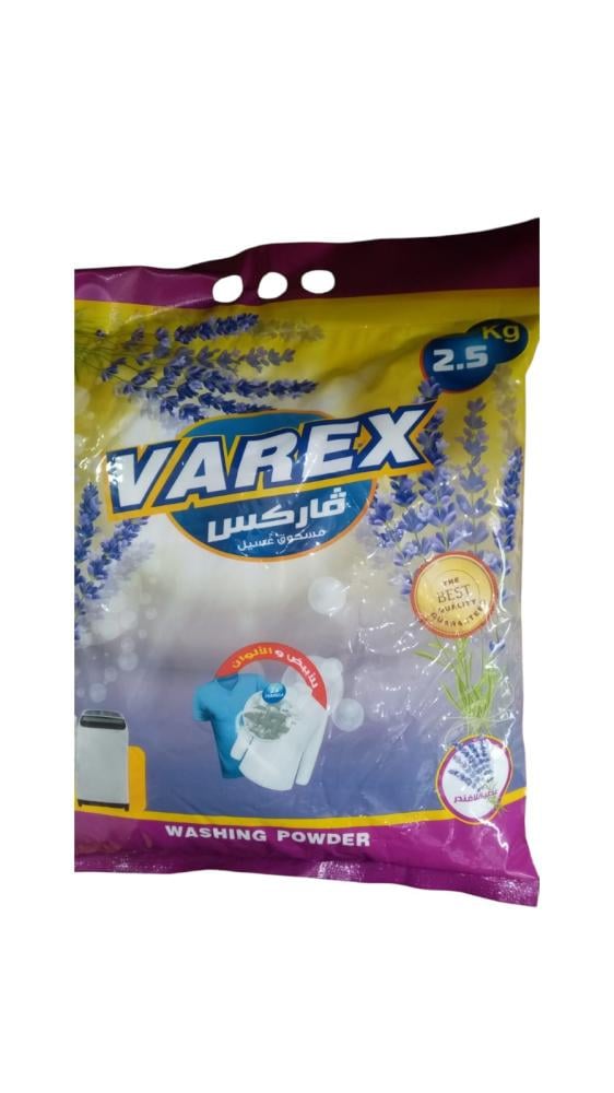 فاركس | شدة مسحوق غسيل ملابس | لافندر | 2.5 كجم | 6 حبة | VXLV15
