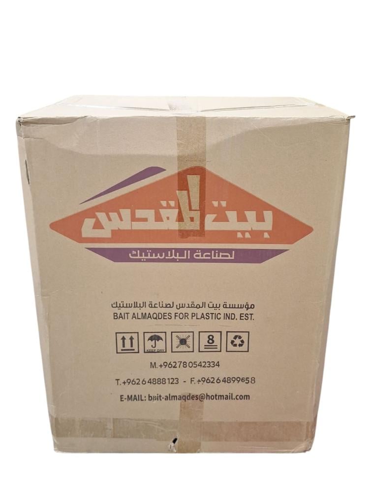 برق سندس | برطمان | علب بلاستيك دائري | شفاف | 500 مل | 4 حبة | كرتون | 30 شدة | رقم BS-7138