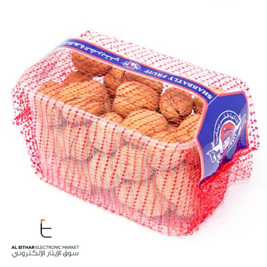 شربتلي | جوز عين الجمل طازج سهل الكسر علبة 0.5 كجم Sharbatly | Fresh Walnuts whole Easy Cracking 0.5 kg Pack