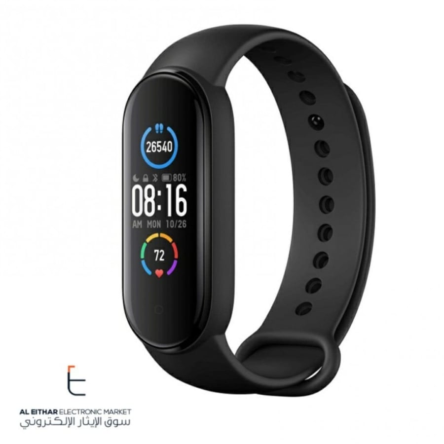 شاومي | ساعة مي باند 5 الذكية الرياضية تدعم اللغة العربية Xiaomi | Mi Smart Band 5
