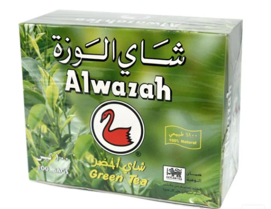 الوزة | شاي الوزة | شاي أخضر | 100 كيس