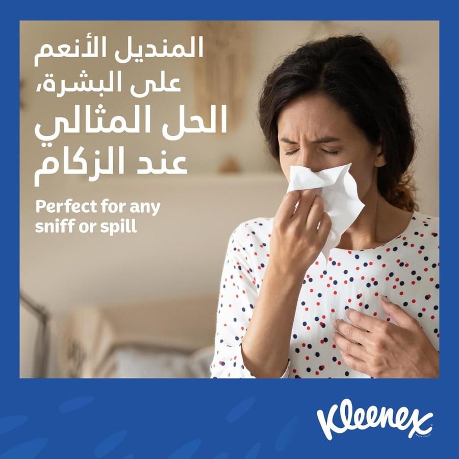 Kleenex Original | Carton of 4x(8+2)x70 2PLY Facial Tissues