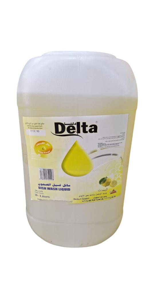 Delta | Dish Washing Liquid | Lemon | 30 Liter