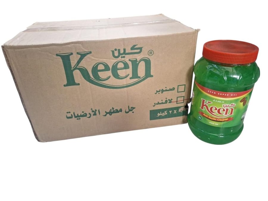 كين | كرتون سوبر جل مطهر منظف متعدد الاستخدام صنوبر 2 كجم 6 حبة