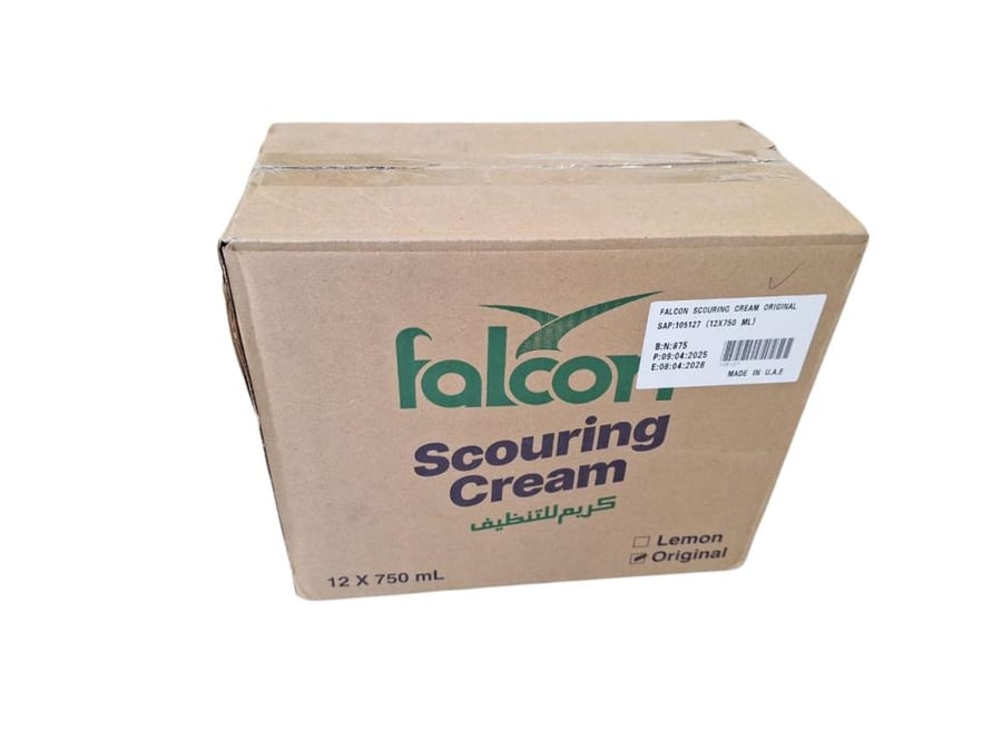 Falcon | Surface Cleaning Cream | Original | White | 750 ml | Carton | 12 pcs