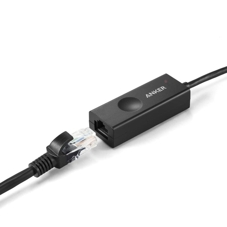 انكر | الاصلي محول يو اس بي الى شبكة سريع ANKER | USB 3.0 to RJ45 Gigabit Ethernet Adapter