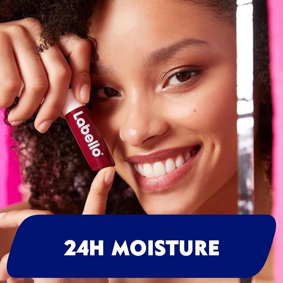 لابيلو | العناية بالشفاه | بلسم مرطّب للشفاه | رمان Labello | Lip Balm | Moisturising Lip Care | Pomegranate Shine | 4.8g