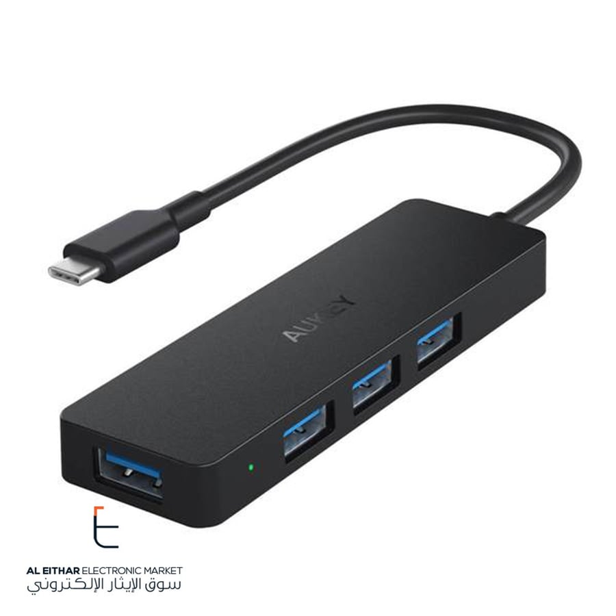 اوكي | موزع 4 منافذ يو اس بي سريع AUKEY | 4-Port USB 3.0 Hub