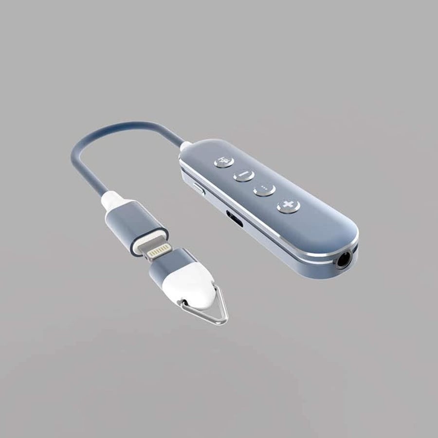 تينجز | وصلة محول مقسم ايفون وصوت TINGZ | My Adapter 8 Pin Audio Splitter Adapter