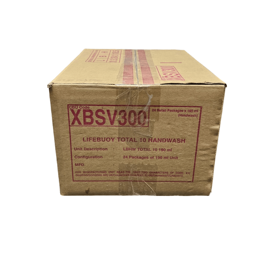لايف بوي | كرتون سائل غسيل اليدين العناية المتكاملة أحمر 190 مل 24 حبة LBR190X24