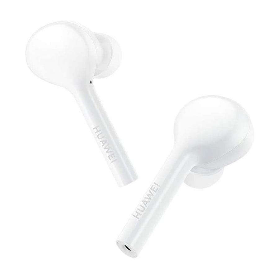 هواوي | الاصلي سماعات بلوتوث فريبودز لايت ابيض Huawei | Original FreeBuds Lite TWS Bluetooth Earphones H1C