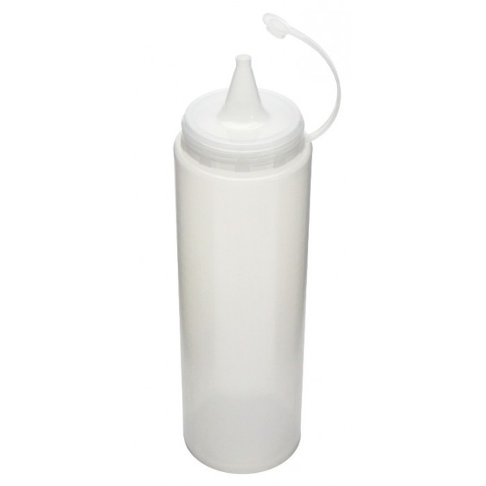Titiz | Ketchup Sauce Bottle Container | Clear | 700 ml | Carton | 40 pcs