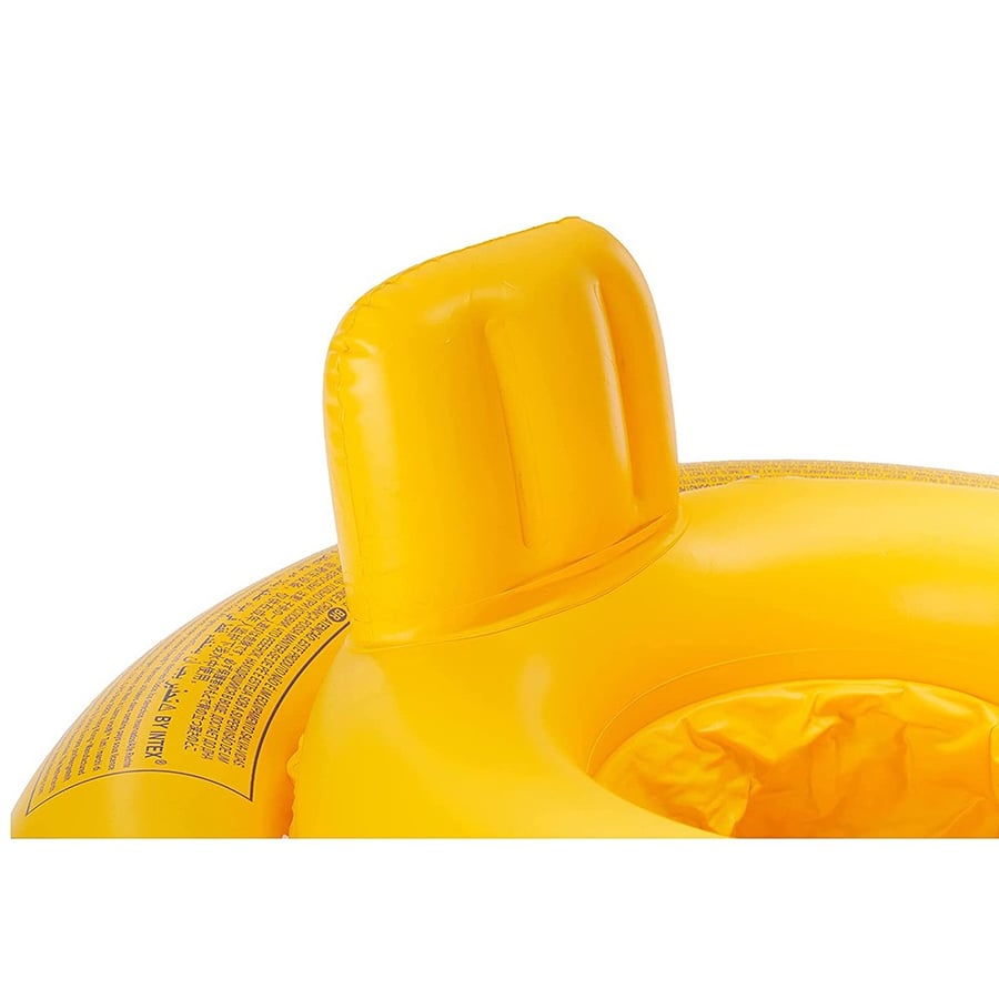 انتيكس | عوامة ماي بيبي قطر 66 سم اصفر INTEX | My Baby Float 36 inch Yellow
