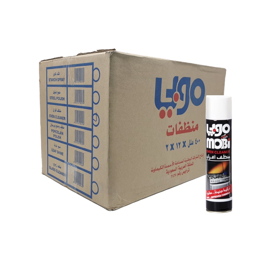 موبي | بخاخ منظف افران | 400 مل | كرتون | 24 حبة