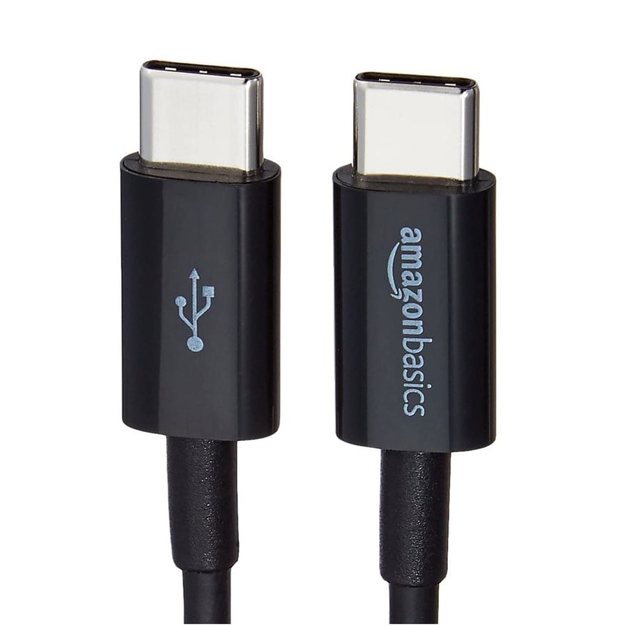 امازون بيسكس | سلك شاحن تايب سي الى تايب سي 1.8 متر amazonbasics | 2.0 USB-C to USB-C Cable 1.8M