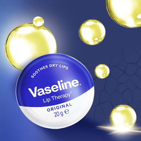 فازلين | مرطب شفاه يستخدم للترطيب | يلائم البشرة الجافة | على هيئة جل | 20 جرام Vaseline | Lip Therapy Original | 20g