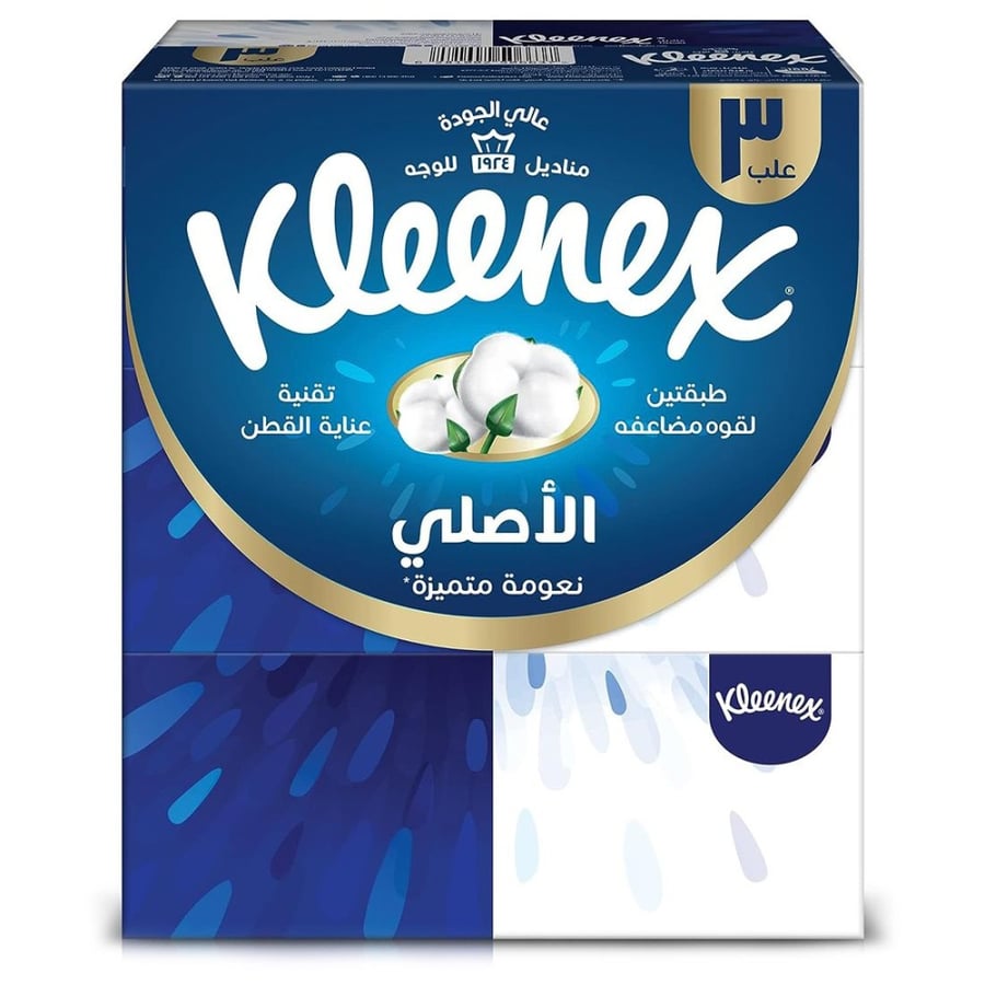 Kleenex Original | Carton of 6x3x152 2PLY Facial Tissues