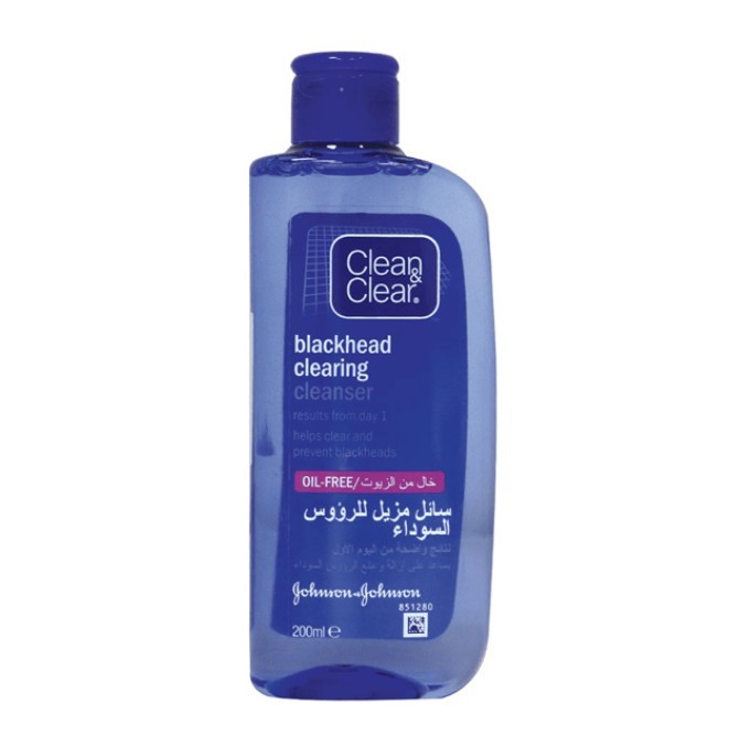 Clean & Clear | Daily face wash, blackhead remover liquid - 200 ml