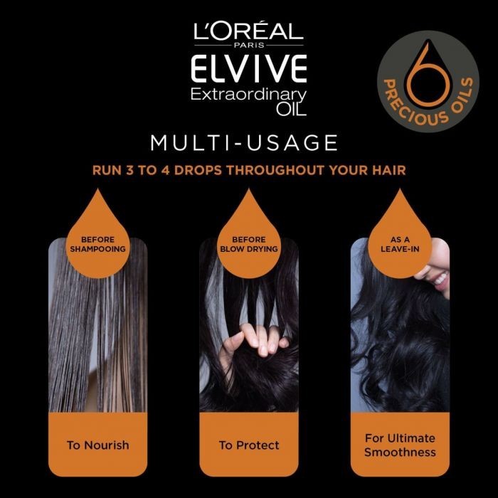 لوريال باريس | الفيف، إكسترا أورديناري كريم بديل الزيت Loreal | Elvive Extraordinary Oil Replacement 300ml