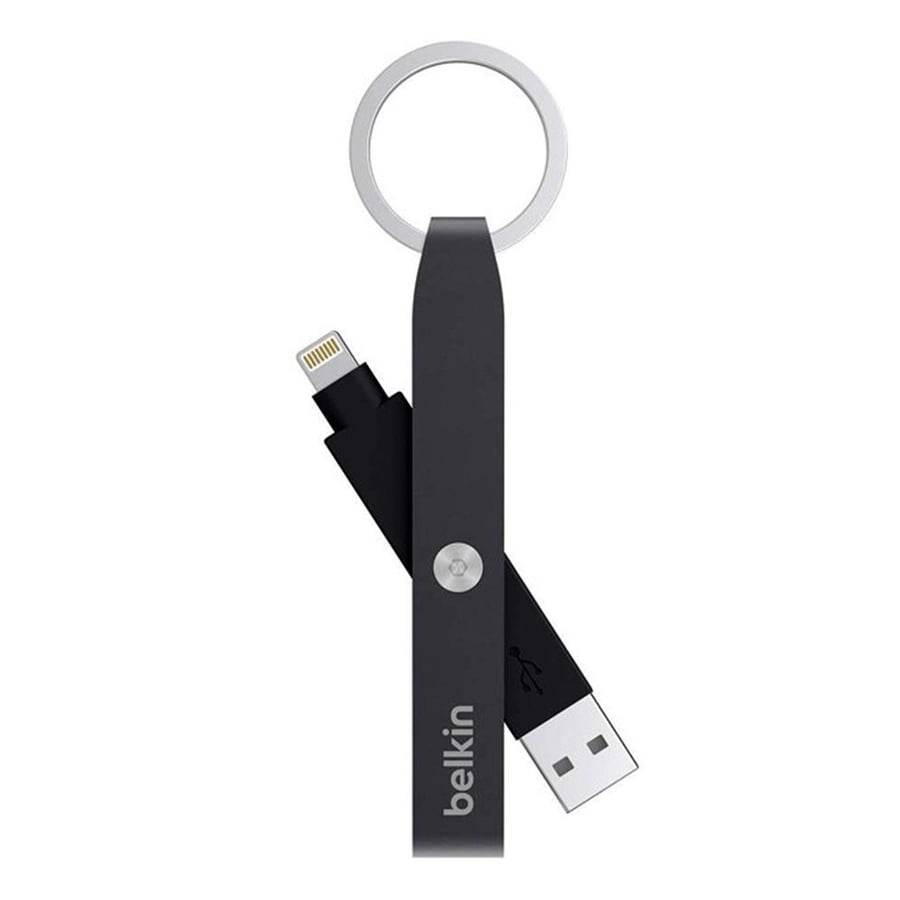 بيلكن | الاصلي معتمد سلك شاحن ايفون حلقة مفاتيح belkin | MFi mixit Lightning to USB Keychain