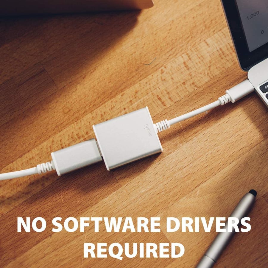 موشي | قطعة تحويل تايب سي الى اتش دي ام اي moshi | USB-C to HDMI Adapter 4K 60fps Thunderbolt 3 Compatible