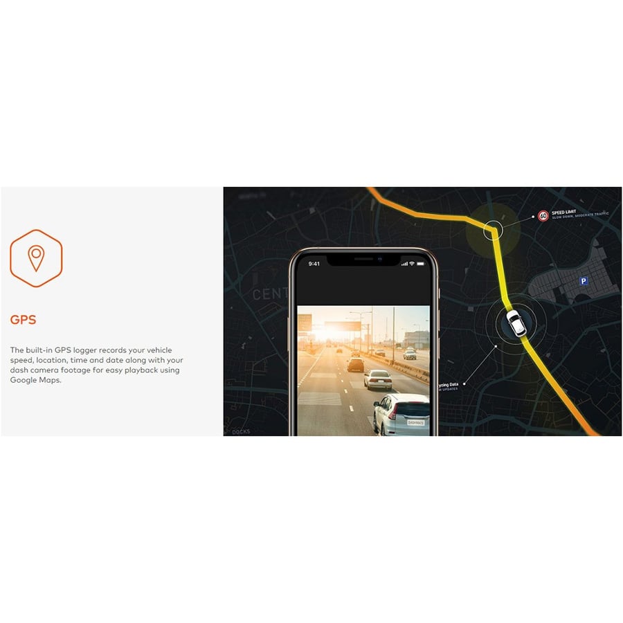 داشميت | داش كام كاميرا السيارة بدقة عالية dashmate | Dash Cam Car Camera Full HD DSH-890