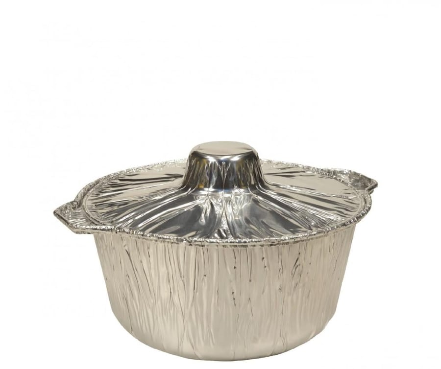 Wafi | Aluminum Pot With Lid | 3850 ml | 7292 | Carton | 100 pcs