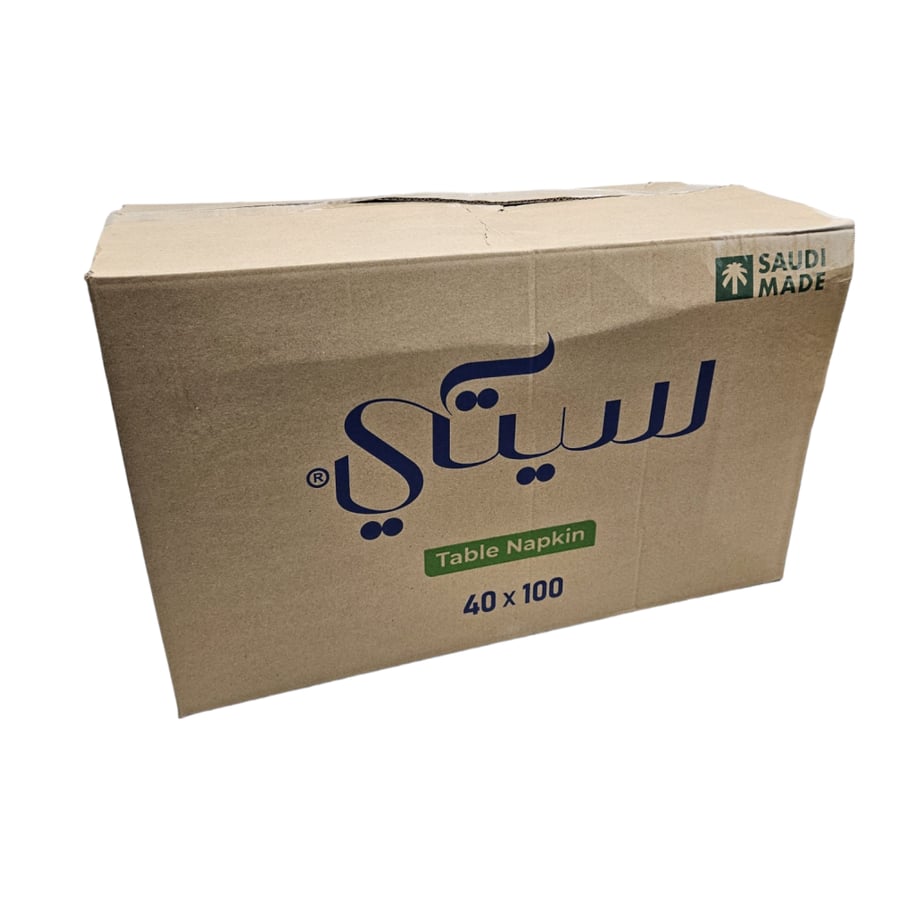 سيتي | نابكن | كرتون مناديل طاولة مربع 100 منديل 40 حبة ST28-100-40