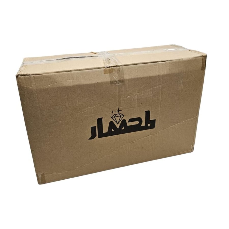 مجموعة طعام | اسود | شوكة + ملعقة + سكين + منديل | 4 قطعة | كرتون | 500 حبة