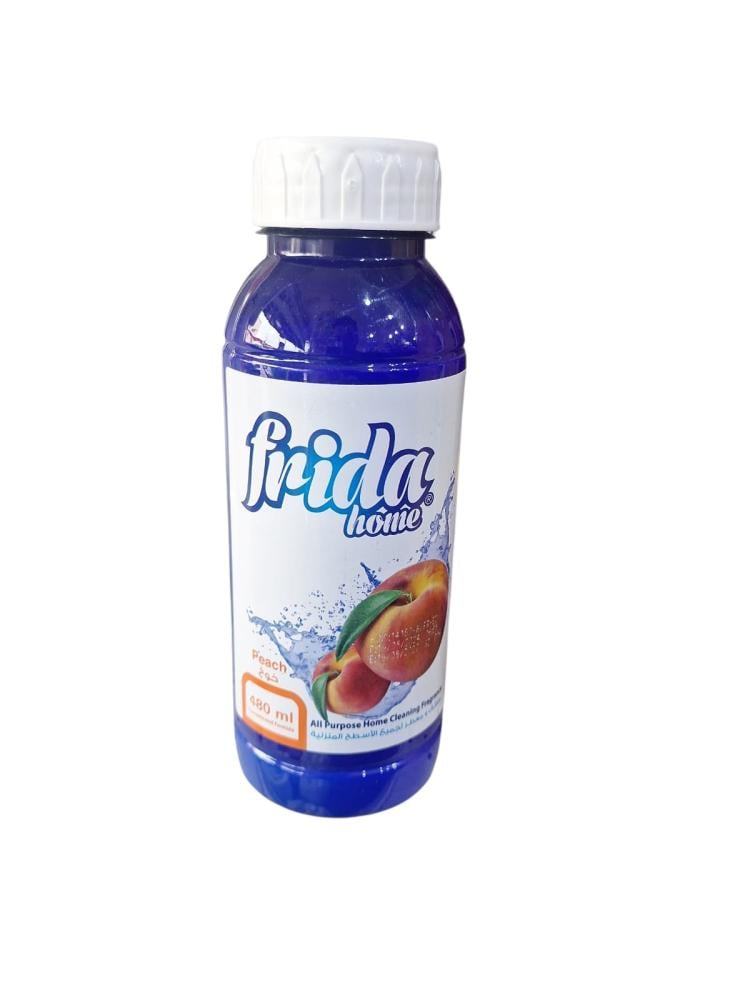 فريدا | منظف ومعطر ارضيات | رائحة الخوخ | 480 مل | كرتون | 12 حبة