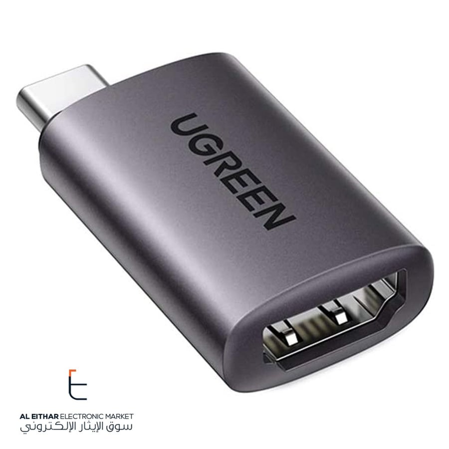 يوجرين | محول تايب سي الى عرض عالي الجودة اتش دي ام اي UGREEN | USB-C to HDMI Adapter 4K 60Hz