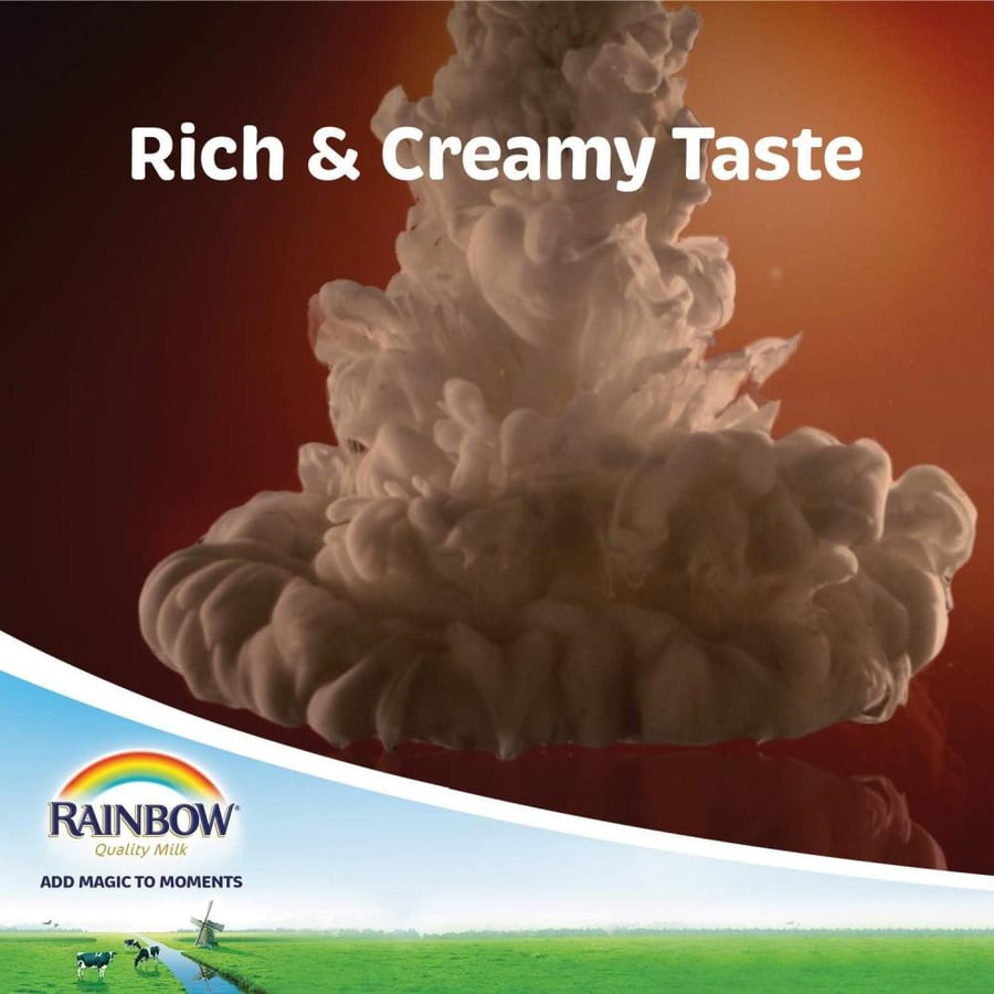 Rainbow | Carton Of Original Evaporated Milk 170g | Pack of 96 pcs