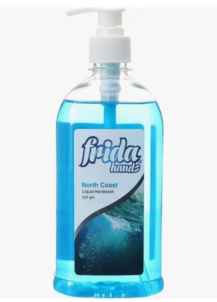 Frida Hands | Carton Of Liquid Hand Soap | North Coast | 520 ml | 12 pcs