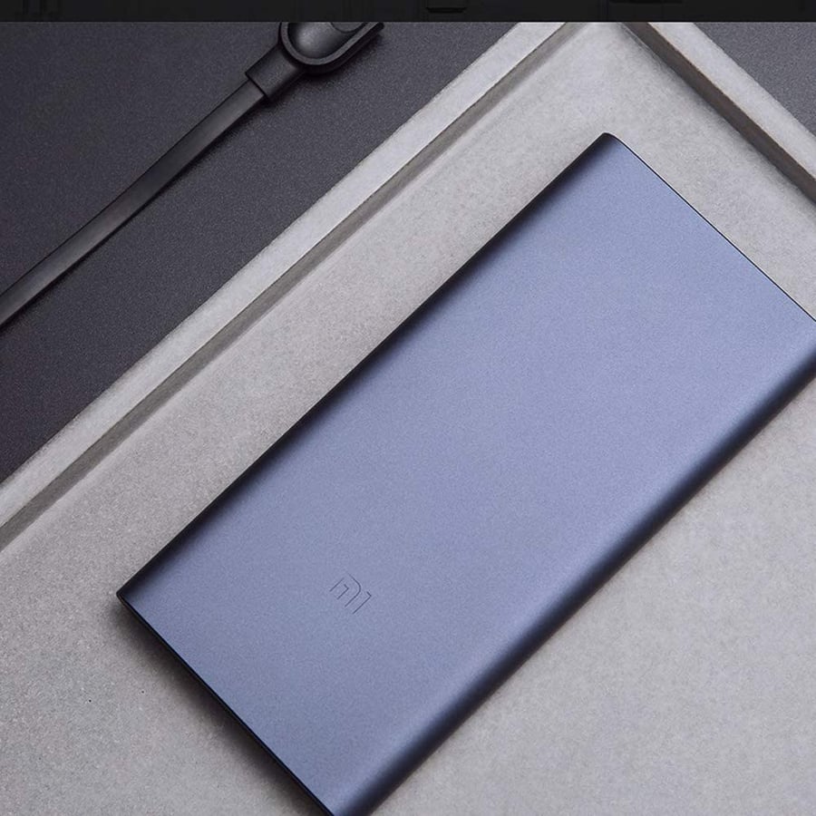 شاومي | باور بانك طاقة شاحن متنقل اسود Xiaomi | Mi 2S 10000mAh Power Bank