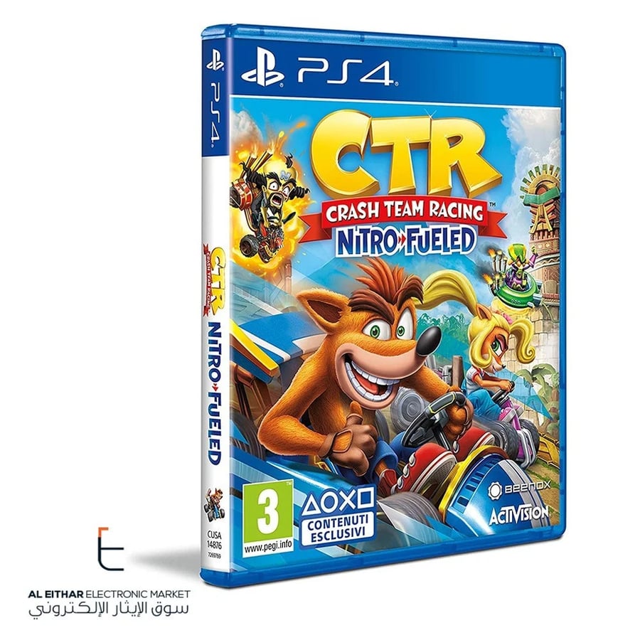 تاجير القطيف | كراش تيم ريسنغ نيترو فيولد سباق السيارات For Rent in Qatif | PS4 CTR CRASH Team Racing Nitro Fueled