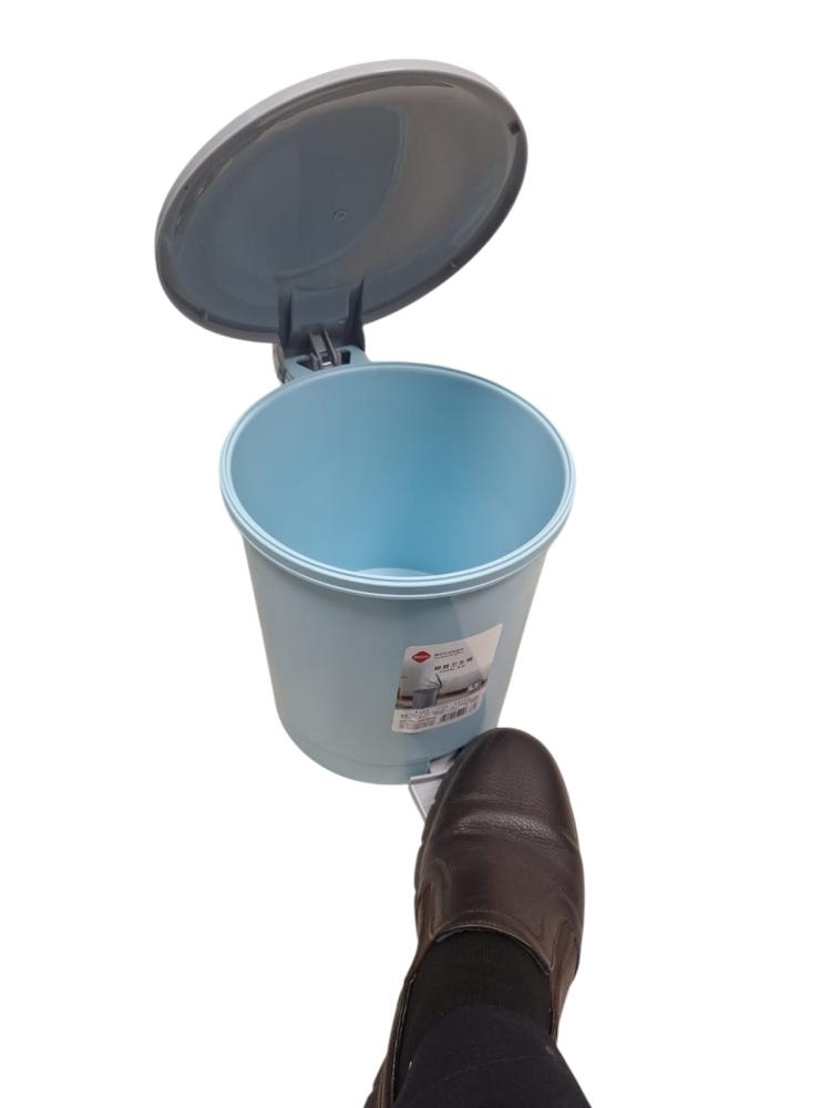 Al Sahaba | Round Pedal Dustbin | 5.5 Liter | Item No.1025