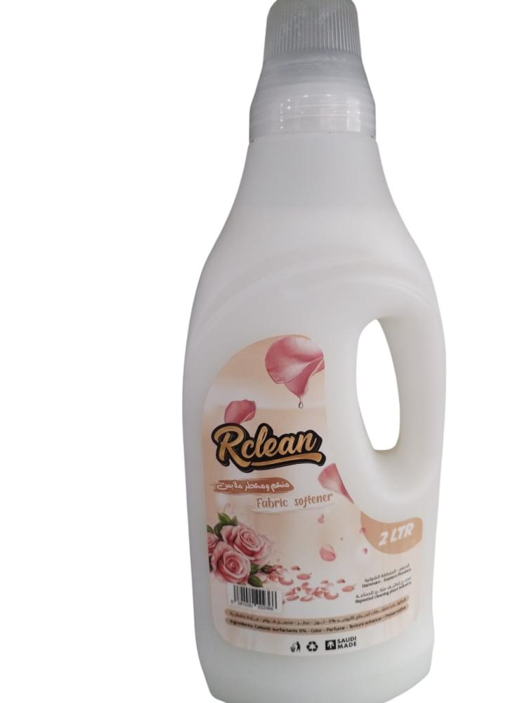RClean | Fabric Softener & Fresheneer | Rose | White | 2 Liter | Carton | 6 pcs