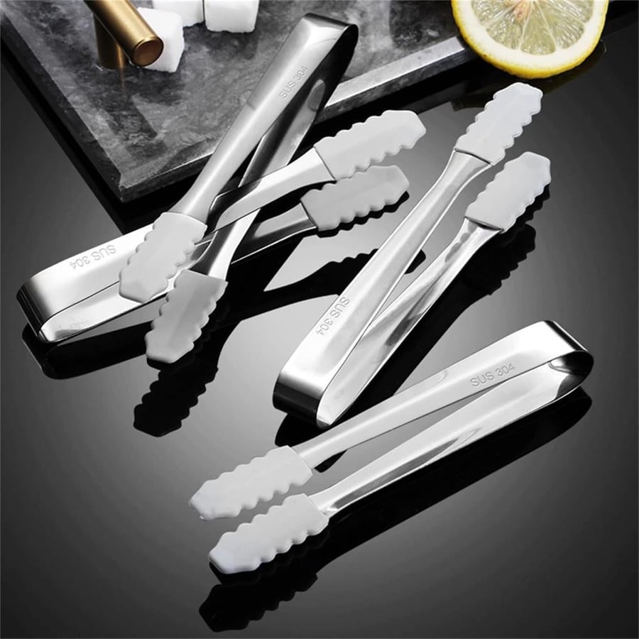 ملقط الشواء ستيلنلس ستيل | مقاوم للحرارة طقم 3 حبة Stainless Steel Barbecue Tongs | Serving Tongs with Heat | 3 pcs | BS24-80