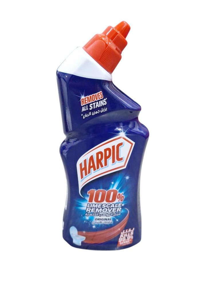 Harpic | Toilet Cleaner | Limescale Remover | Original | Blue | 3 * 500 ml