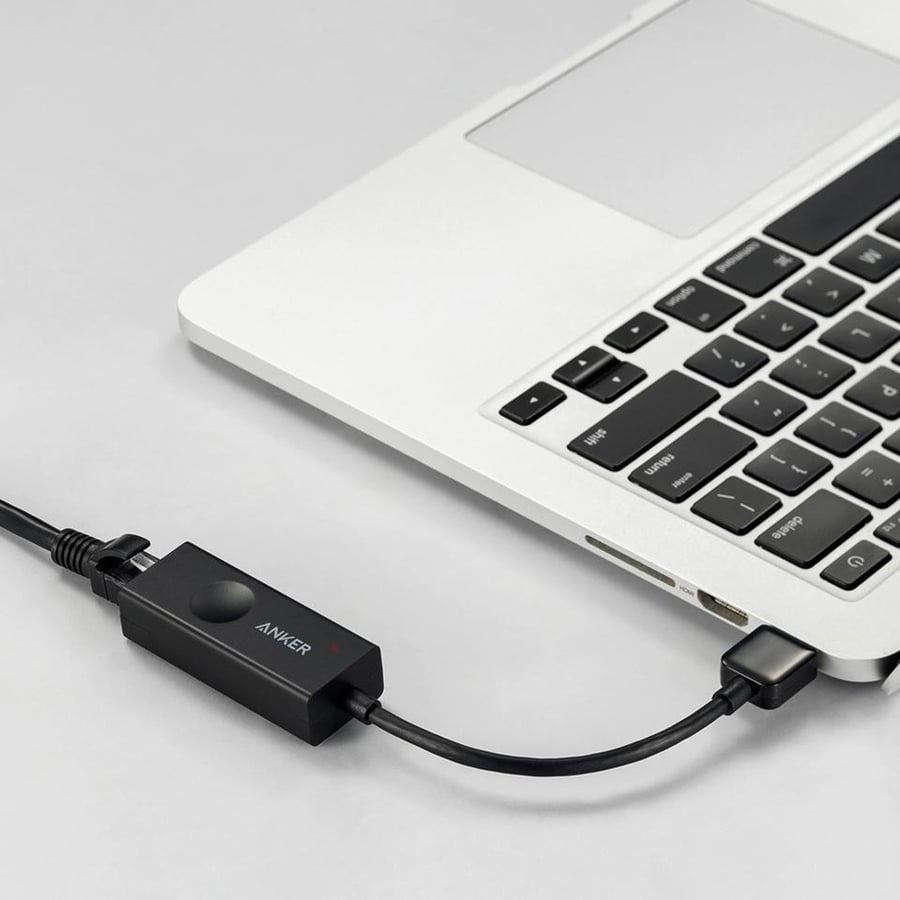انكر | الاصلي محول يو اس بي الى شبكة سريع ANKER | USB 3.0 to RJ45 Gigabit Ethernet Adapter
