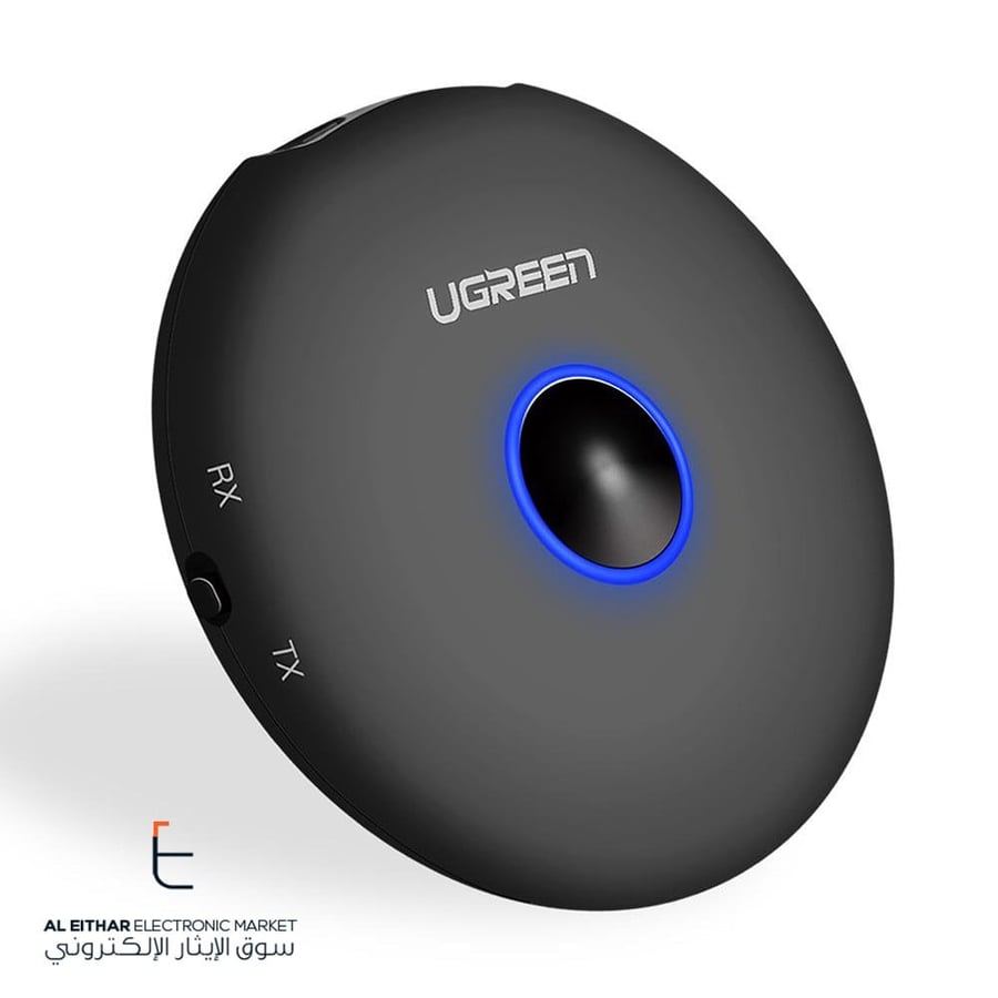 يوجرين | قطعة مرسل/مستقبل بلوتوث عالية الجودة UGREEN | Bluetooth 5.0 Transmitter/Receiver 40762
