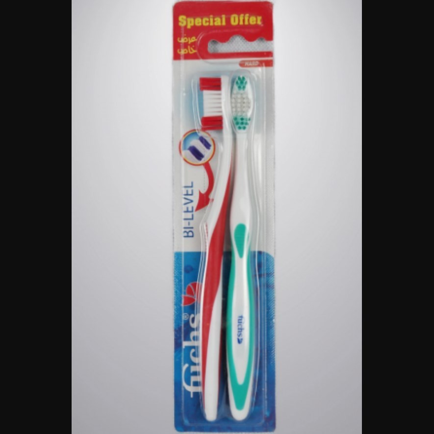Fuchs Toothbrush BI-LEVEL SOFT 1+1