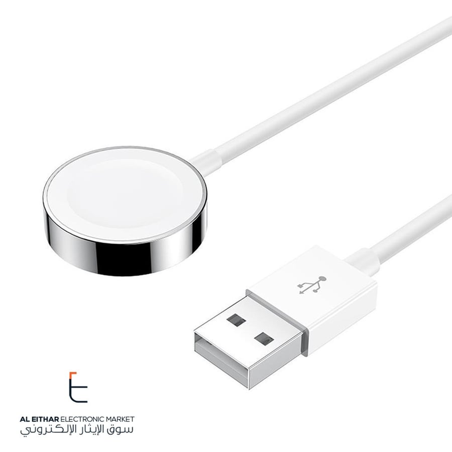 جوي روم | شاحن ساعة ابل مغناطيسي لاسلكي JOYROOM | Apple Watch Magnetic Charging Cable 1.2M 2.5W S-IW001S