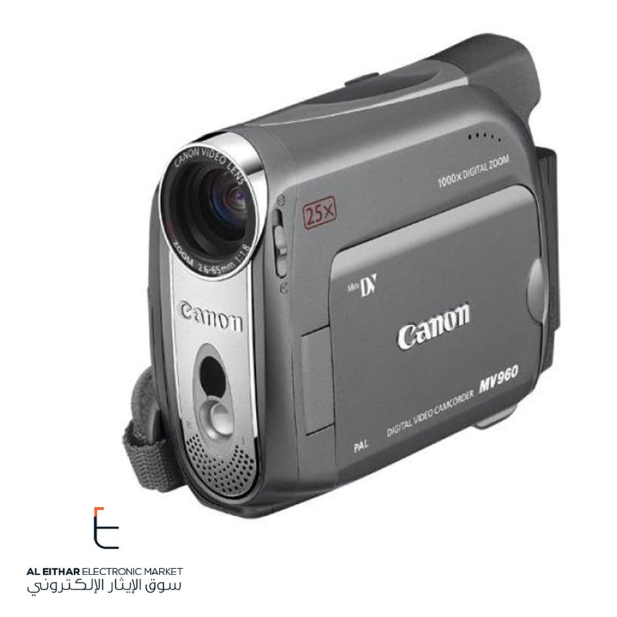 كانون | تأجير يومي بالقطيف كاميرا فيديو شريط صغير Canon | MV960 miniDV Camcorder For Rent in Qatif