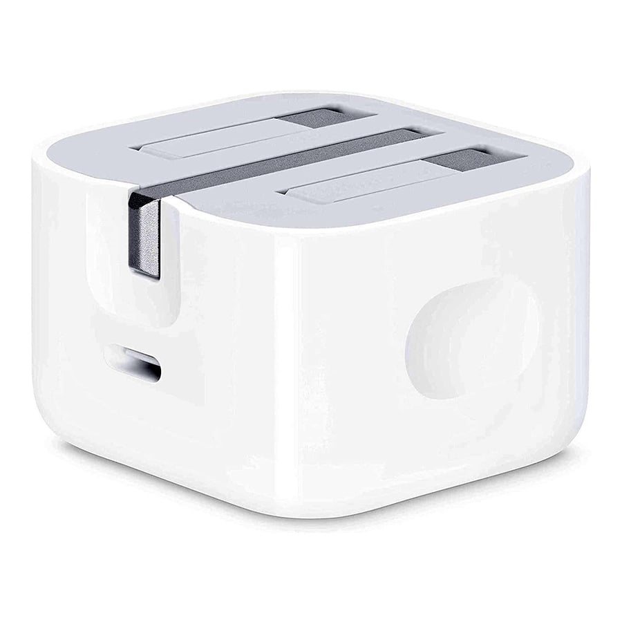 ابل | الاصلي محول طاقة تايب سي 20 واط ابيض Apple | 20W USB-C Power Adapter UK